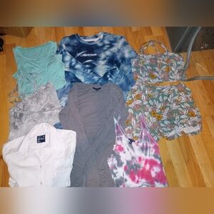 Abericombie & American Eagle Womans Small Bundle 8 pcs.